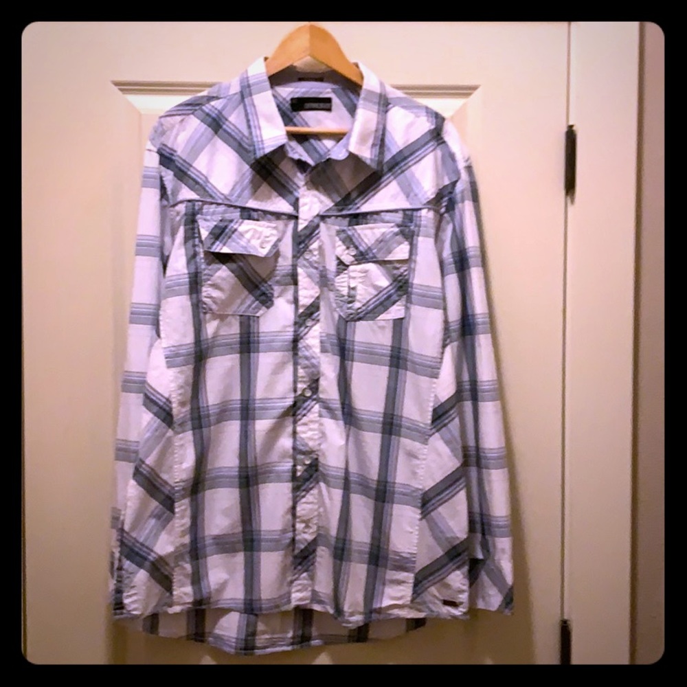 Long sleeve Buckle black button down shirt Size XL